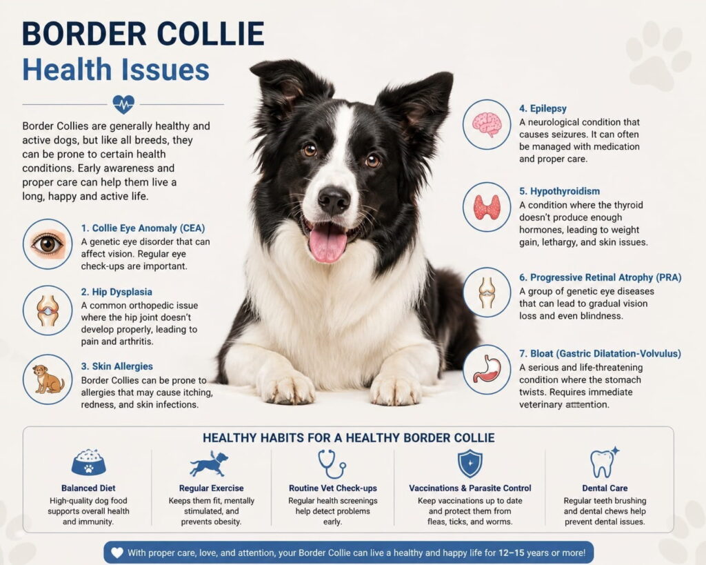 Border collie health issue solution