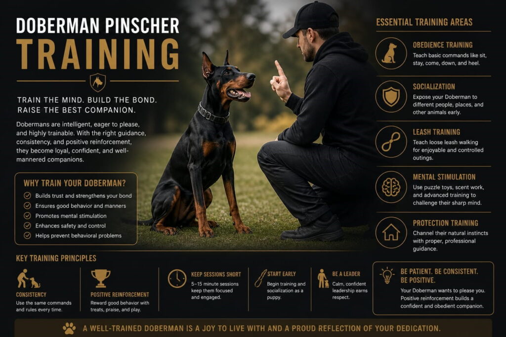 Doberman Pinscher Training