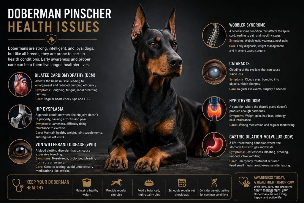 Dobermans Health Issues & Solutions