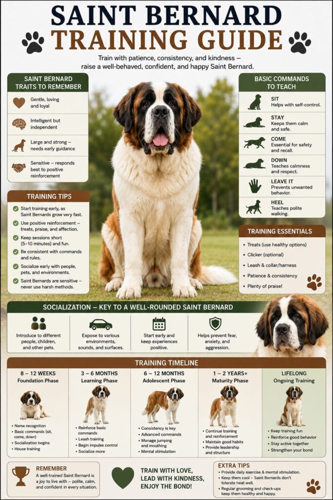 Saint Bernard Training Tips